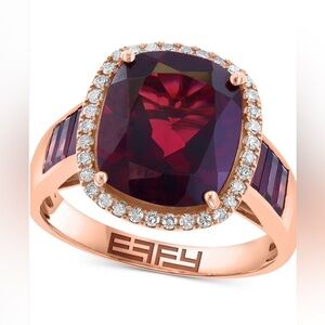 Effy Garnet Ring in 14K Rose Gold